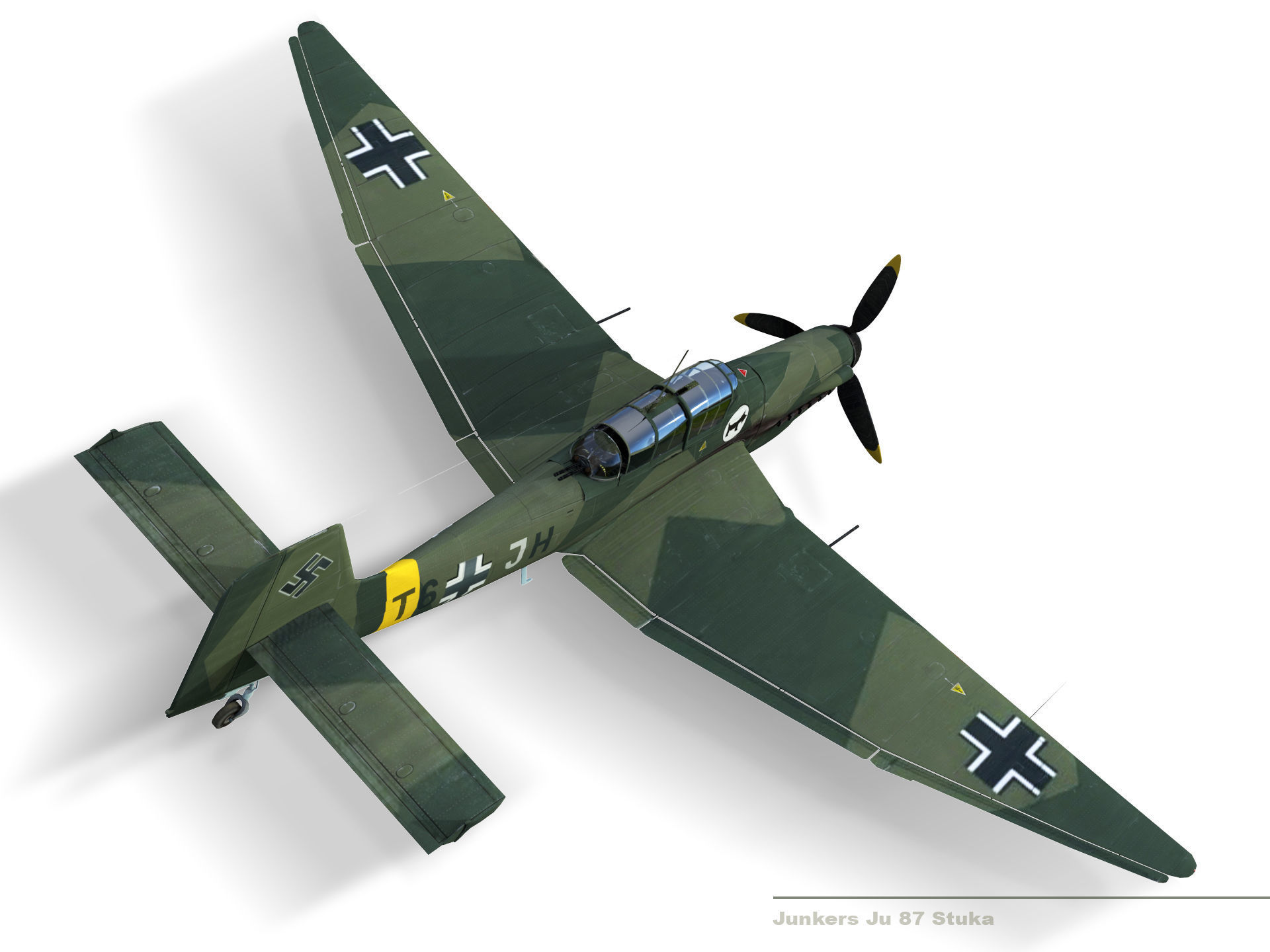 Junkers Ju 87 Stuka  3D model_8