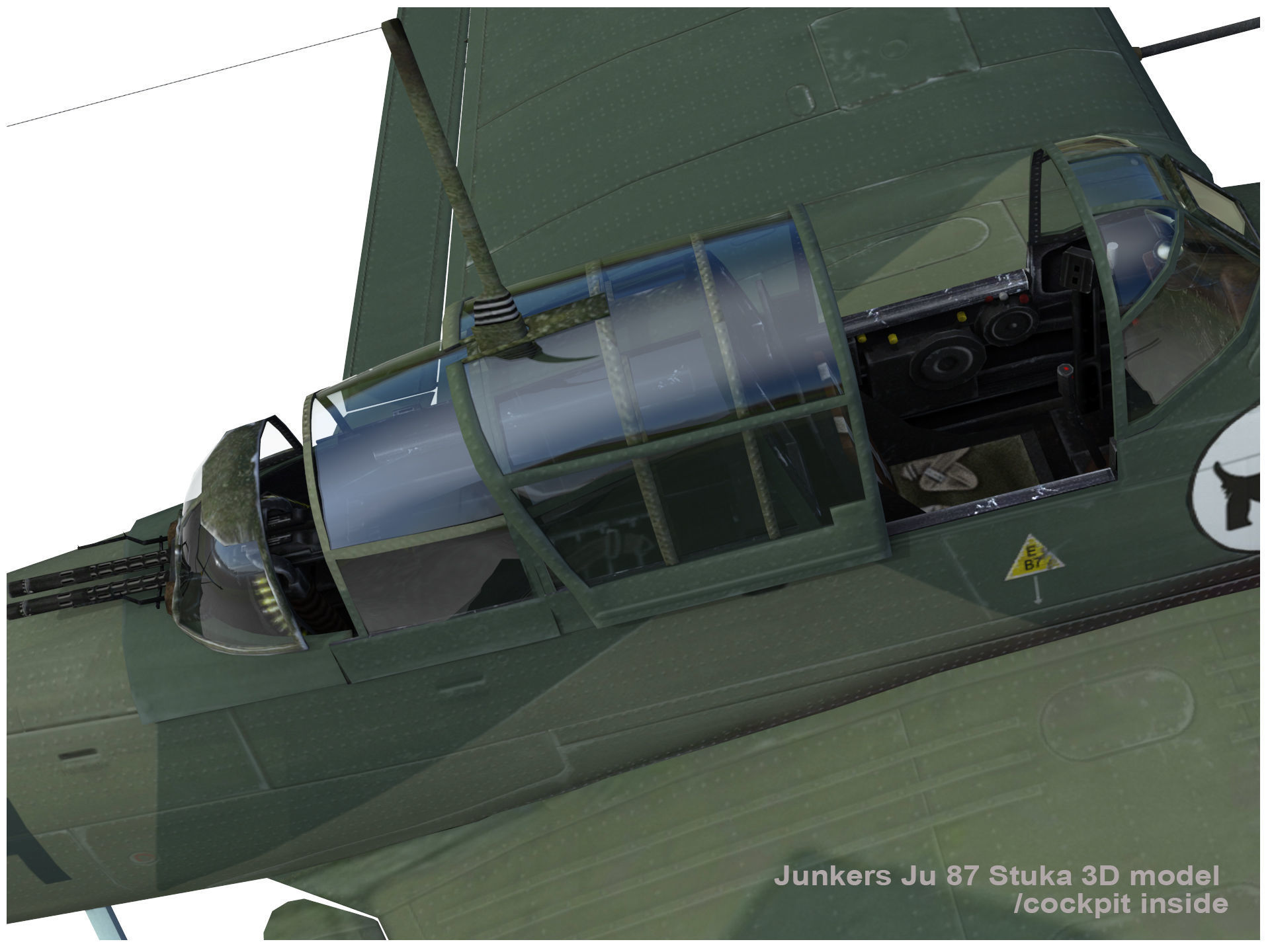 Junkers Ju 87 Stuka  3D model_12