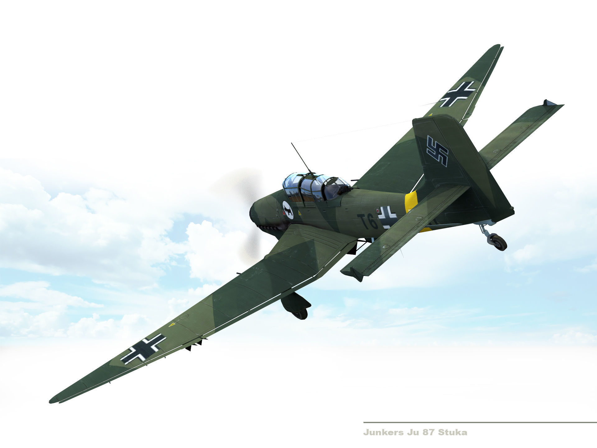 Junkers Ju 87 Stuka  3D model_9