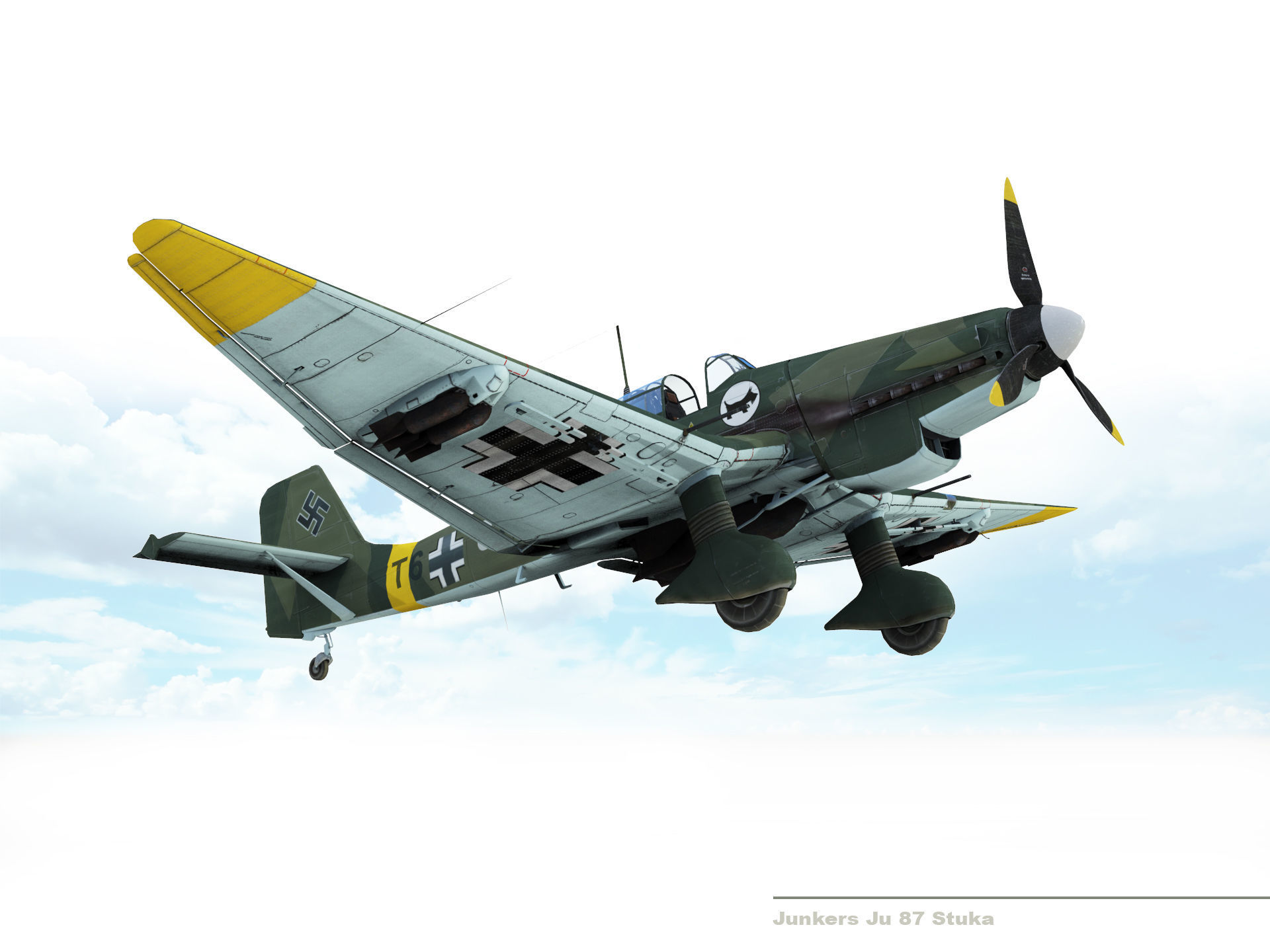 Junkers Ju 87 Stuka  3D model_4