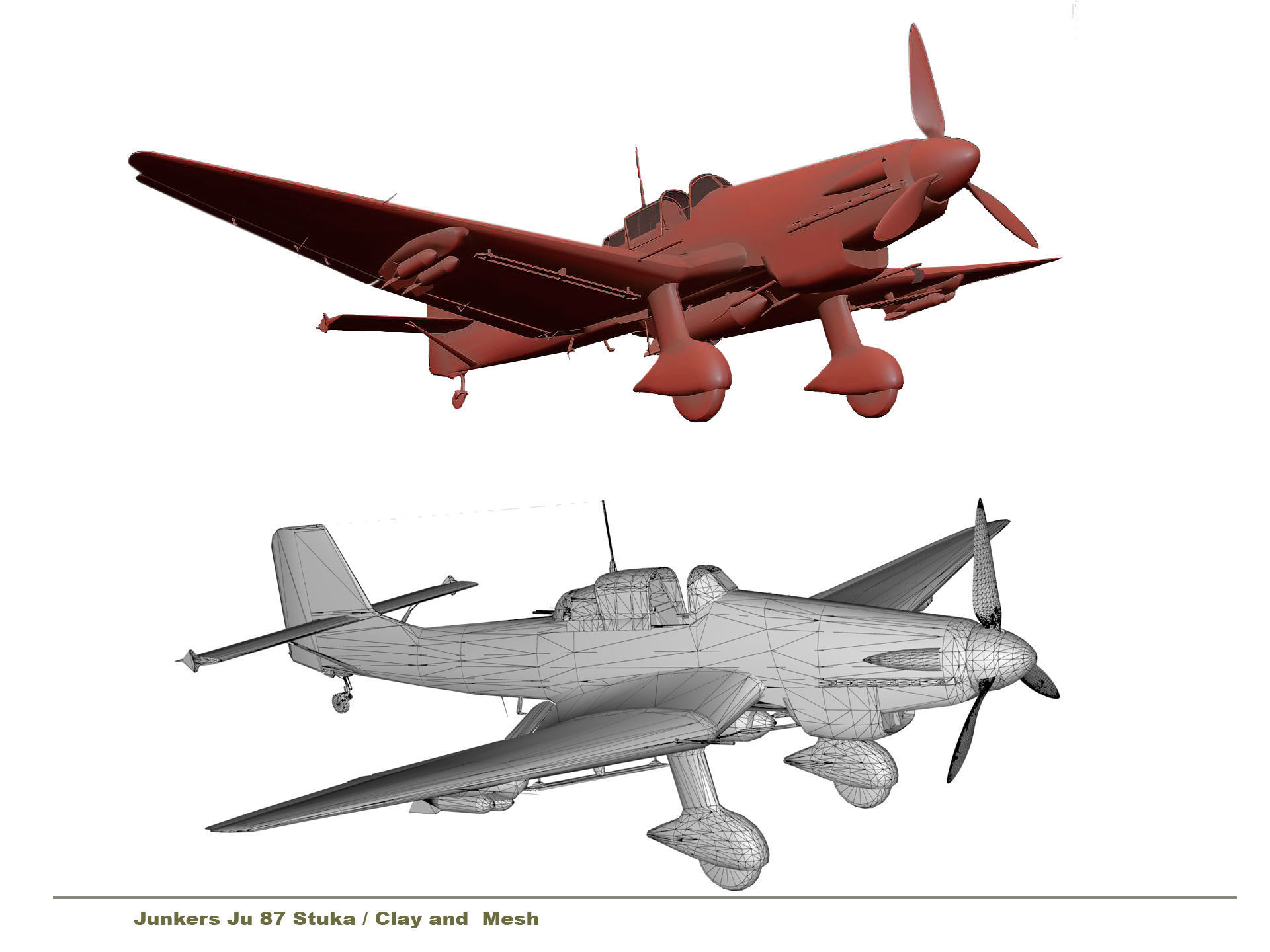 Junkers Ju 87 Stuka  3D model_14