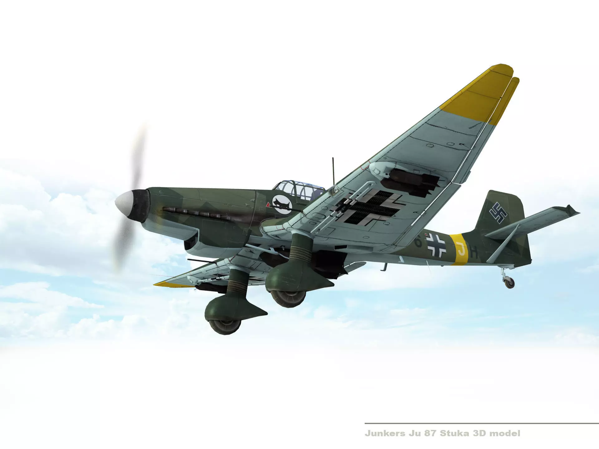Junkers Ju 87 Stuka  3D model_0