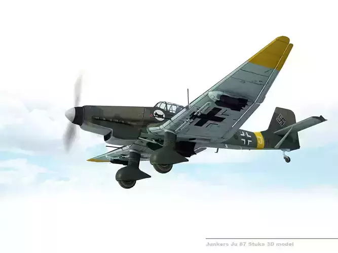 Junkers Ju 87 Stuka  3D model