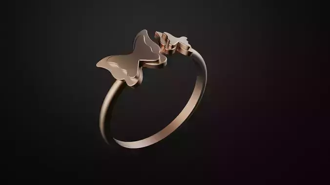 Butterfly ring
