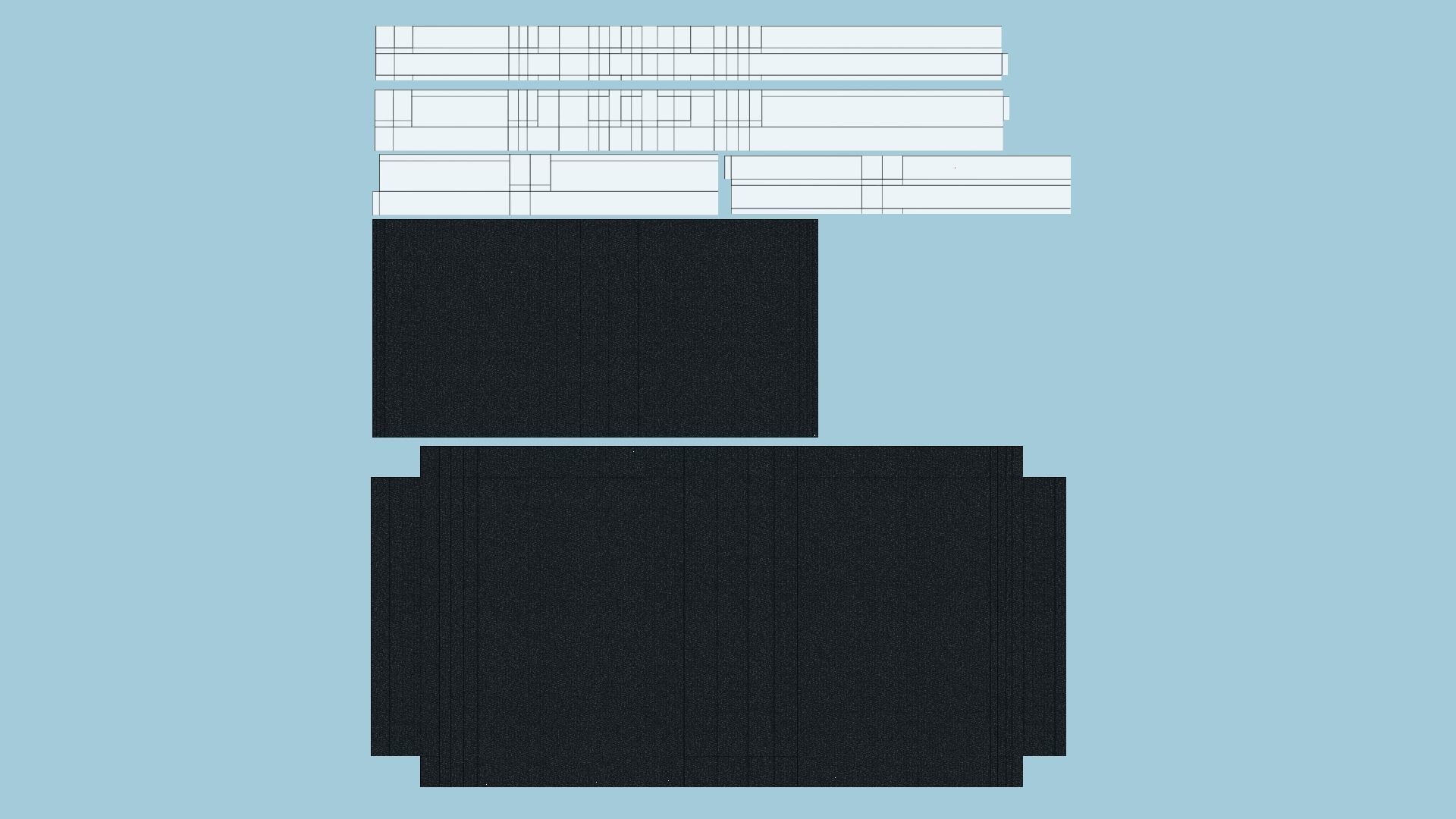 Black Aluminum Armchair - Furniture Interior Design Low-poly 3D model_5