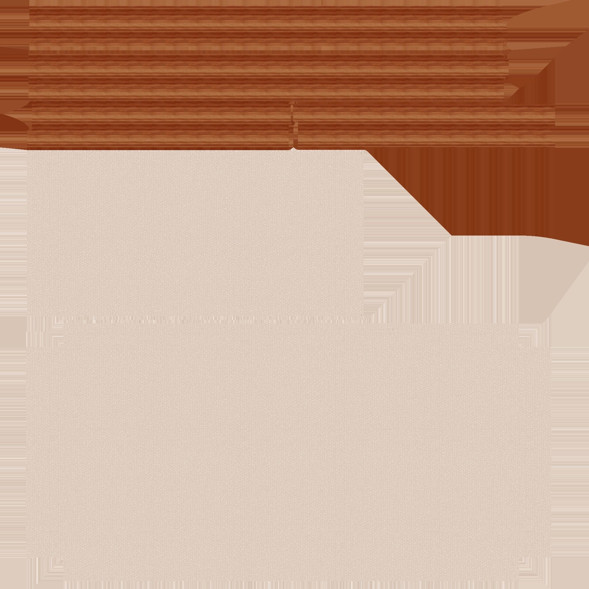 Beige Wood Armchair - Furniture Interior Design Low-poly 3D model_10