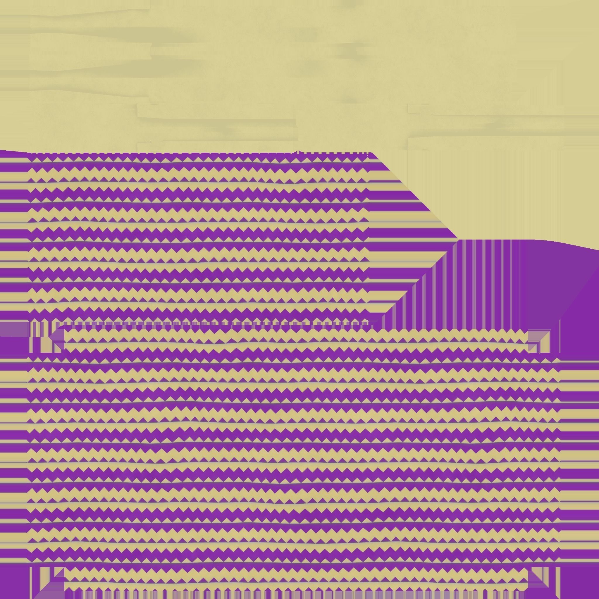 Colored Modern Armchair - Furniture Interior Design Low-poly 3D model_10