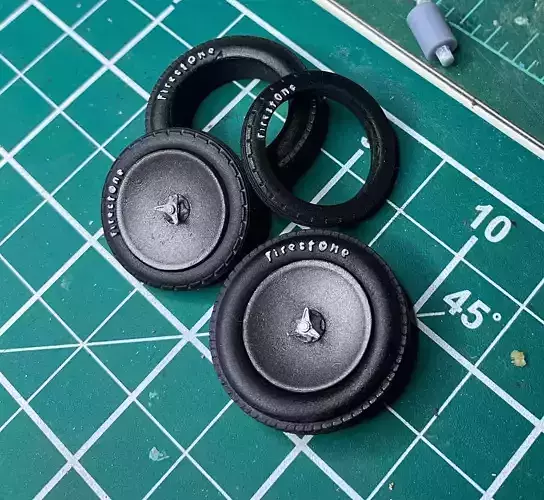 Hot Rod Dirt Racing Wheels Tires Combo