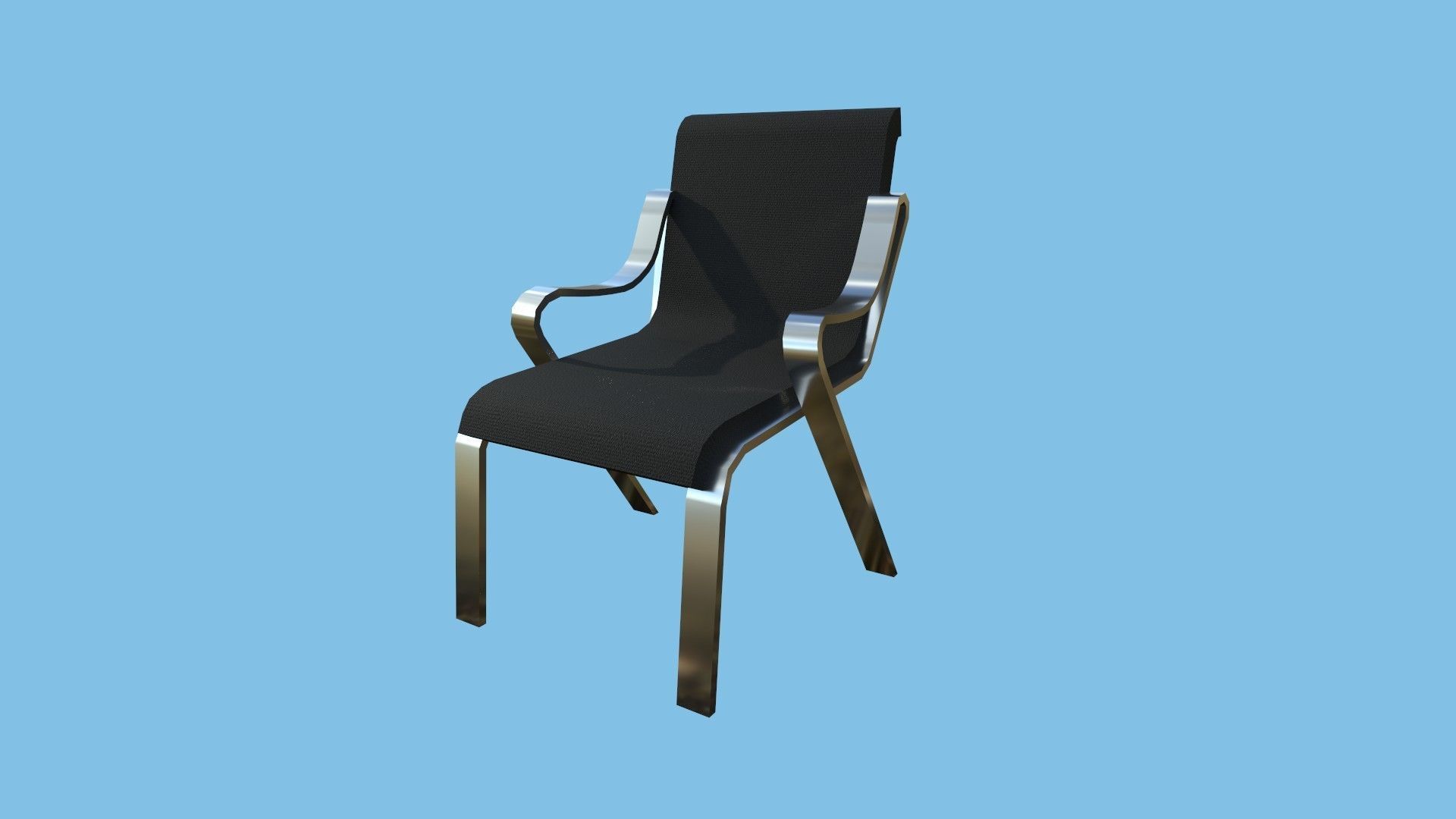 Modern Armchair Asset - Furniture Interior Design 3D Model Collection_10