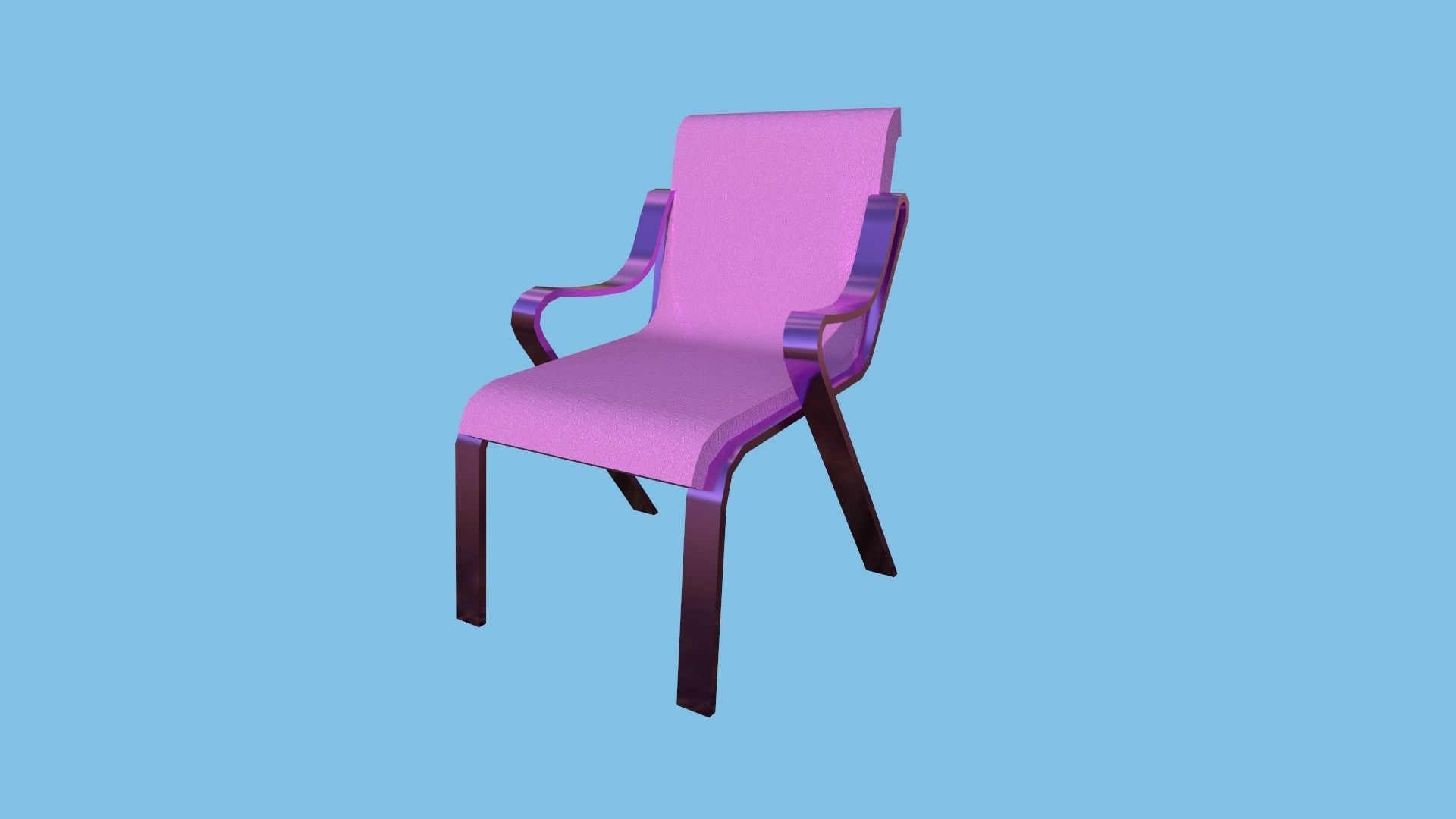 Modern Armchair Asset - Furniture Interior Design 3D Model Collection_14