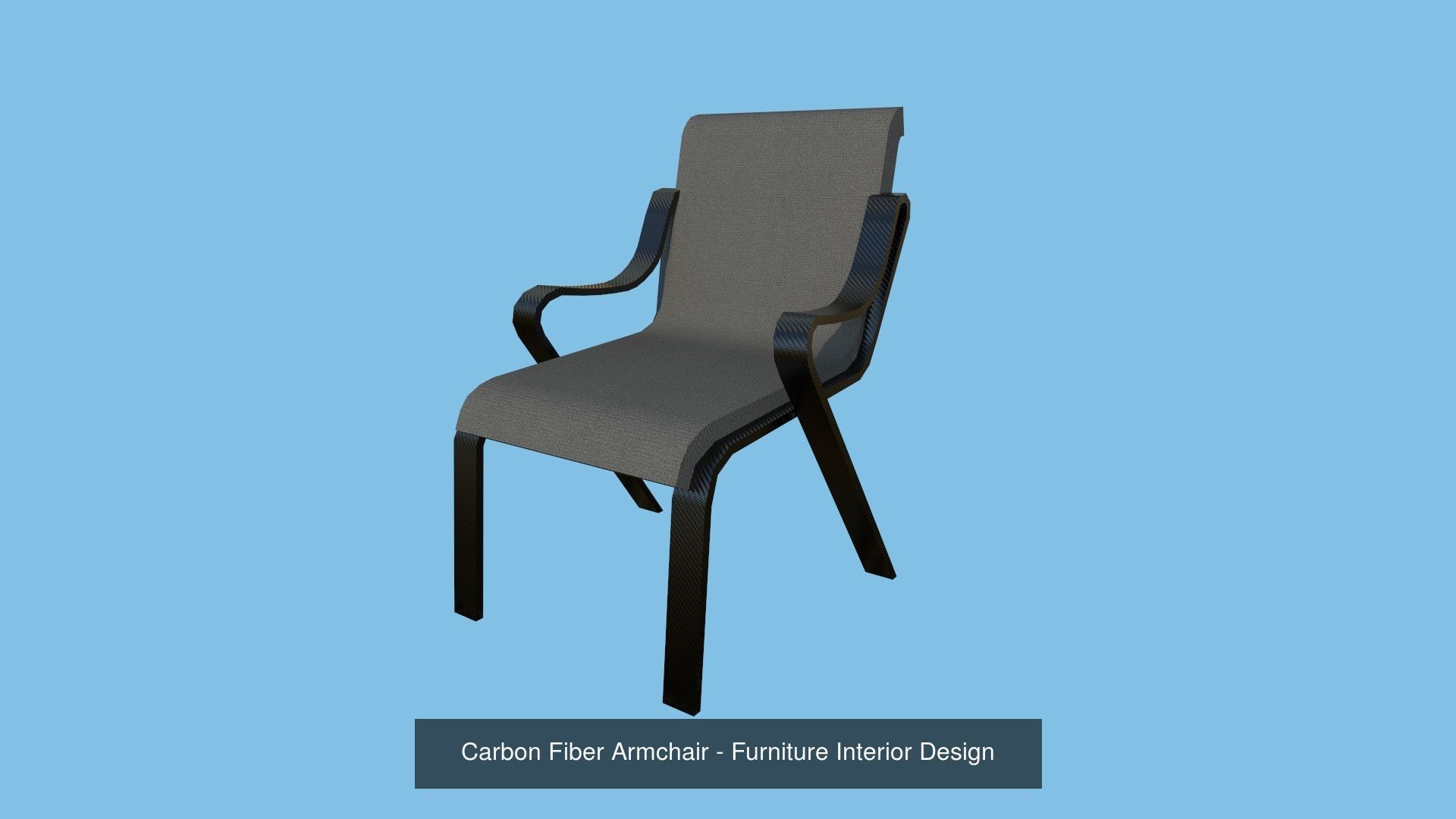 Modern Armchair Asset - Furniture Interior Design 3D Model Collection_3