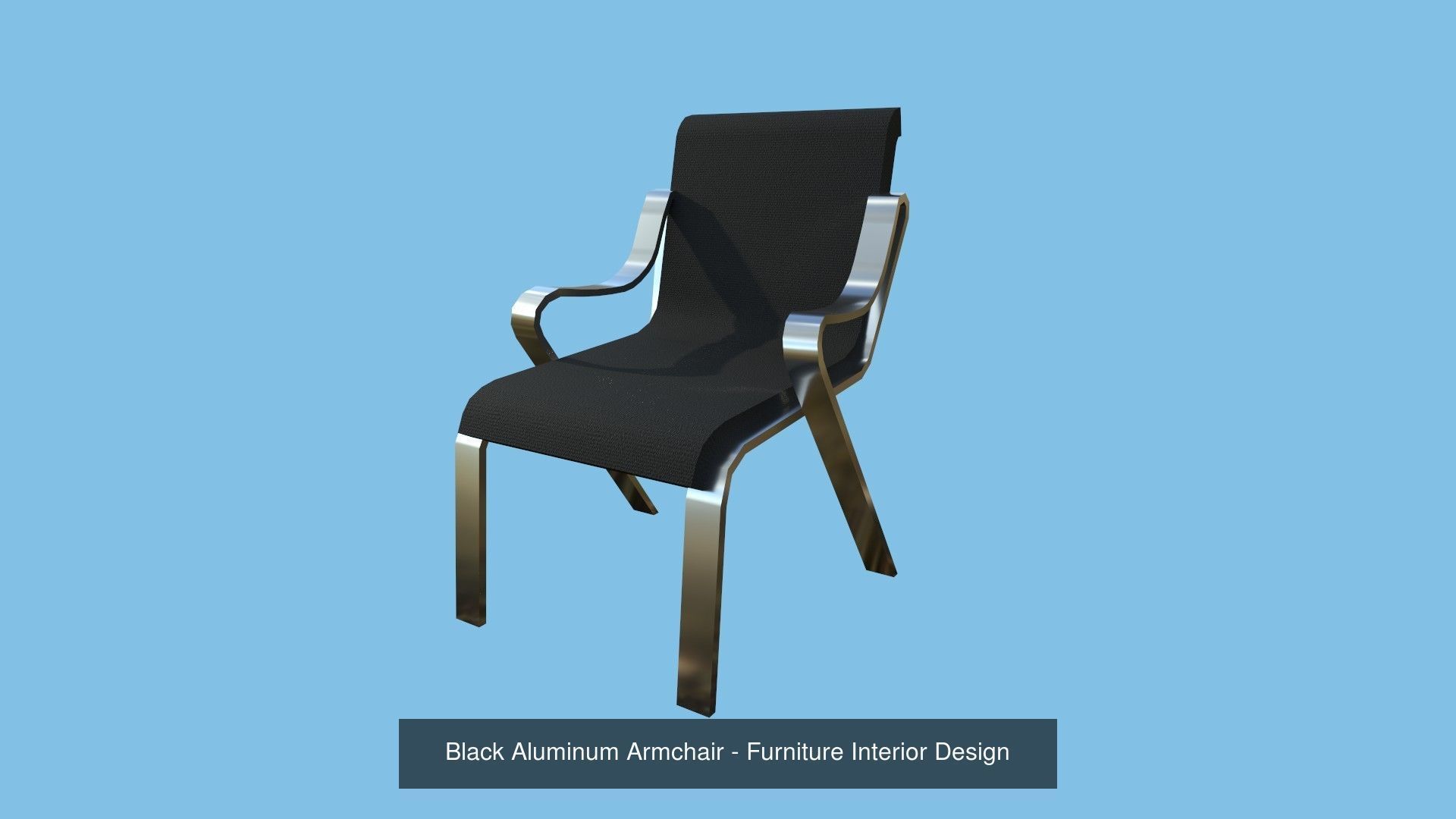 Modern Armchair Asset - Furniture Interior Design 3D Model Collection_13