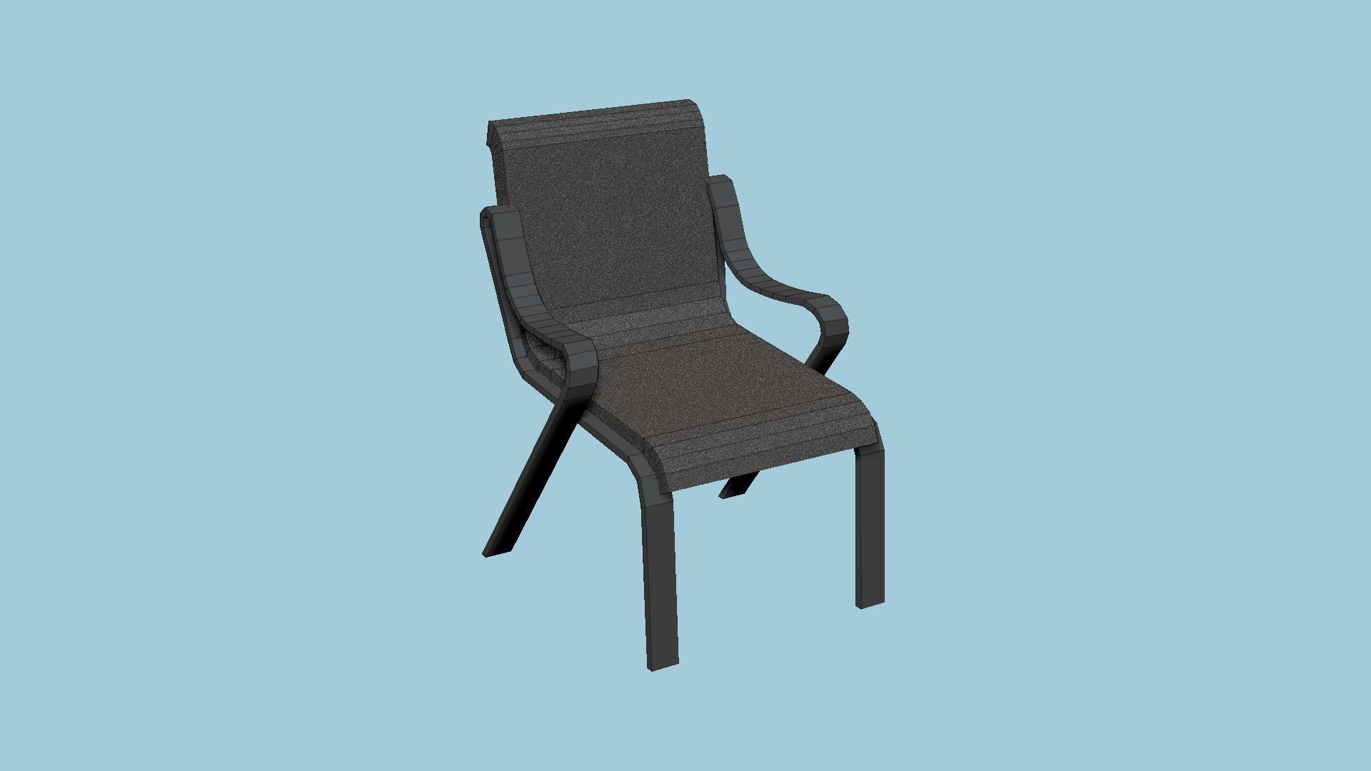 Modern Armchair Asset - Furniture Interior Design 3D Model Collection_21