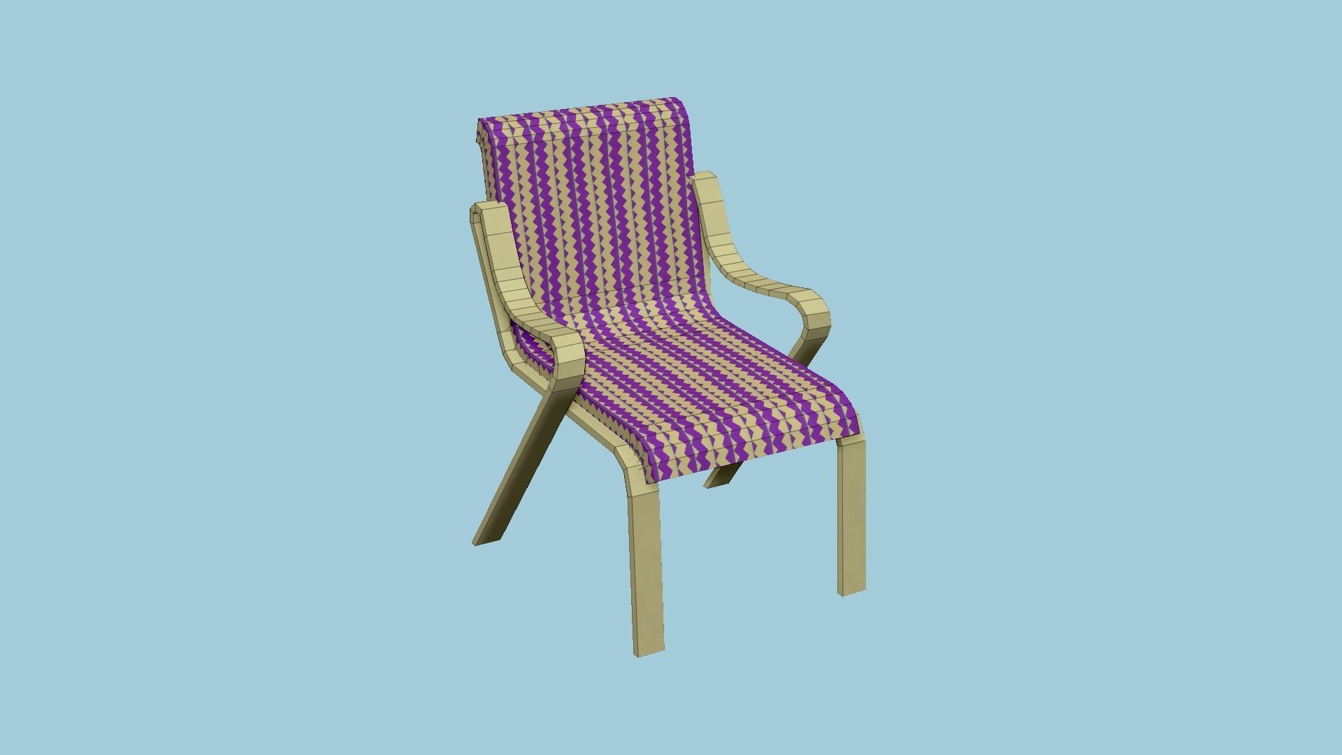 Modern Armchair Asset - Furniture Interior Design 3D Model Collection_44