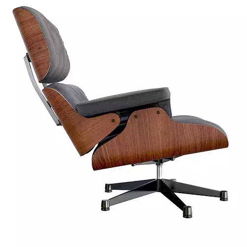 Vitra Lounge Chair 3d model Low-poly 3D model 7