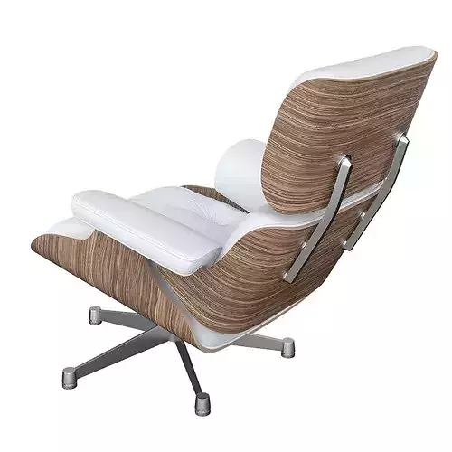 Vitra Lounge Chair 3d model Low-poly 3D model 6