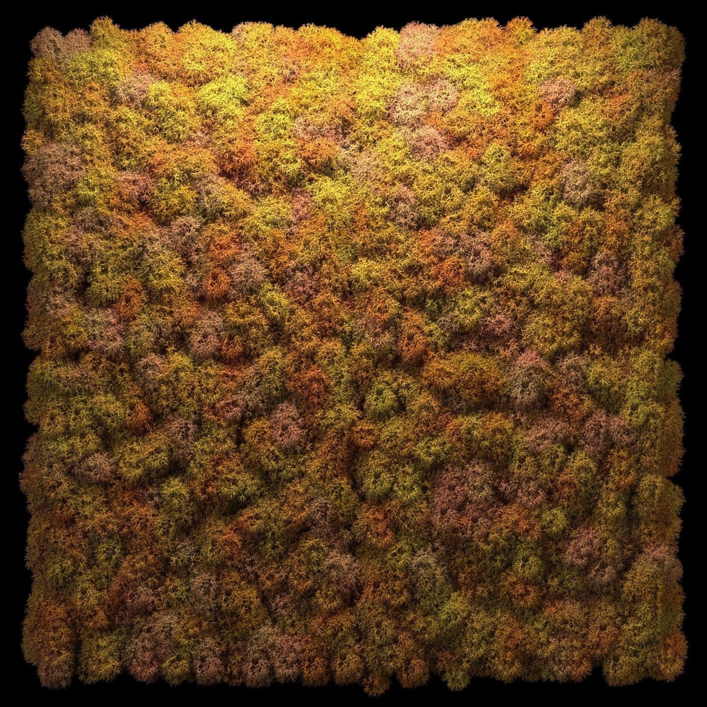 Stabilized moss wall panels 3D model_7
