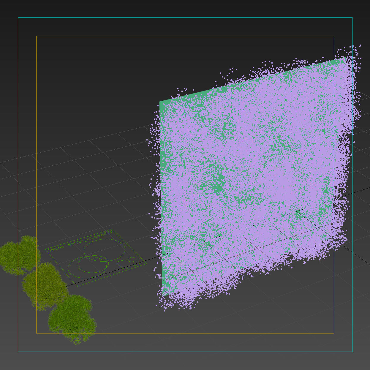 Stabilized moss wall panels 3D model_13