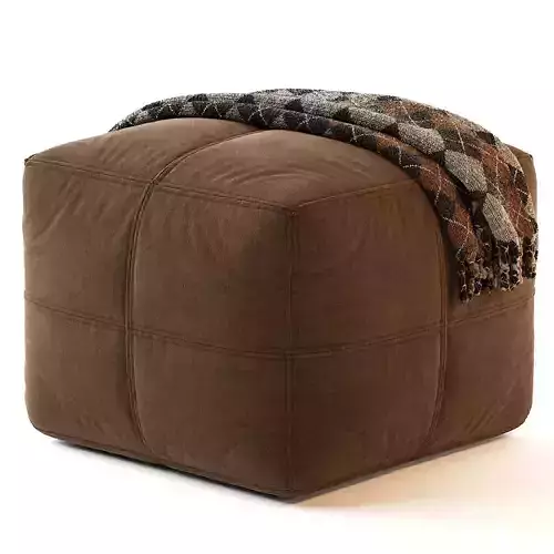 Pouf Fabric 3D model
