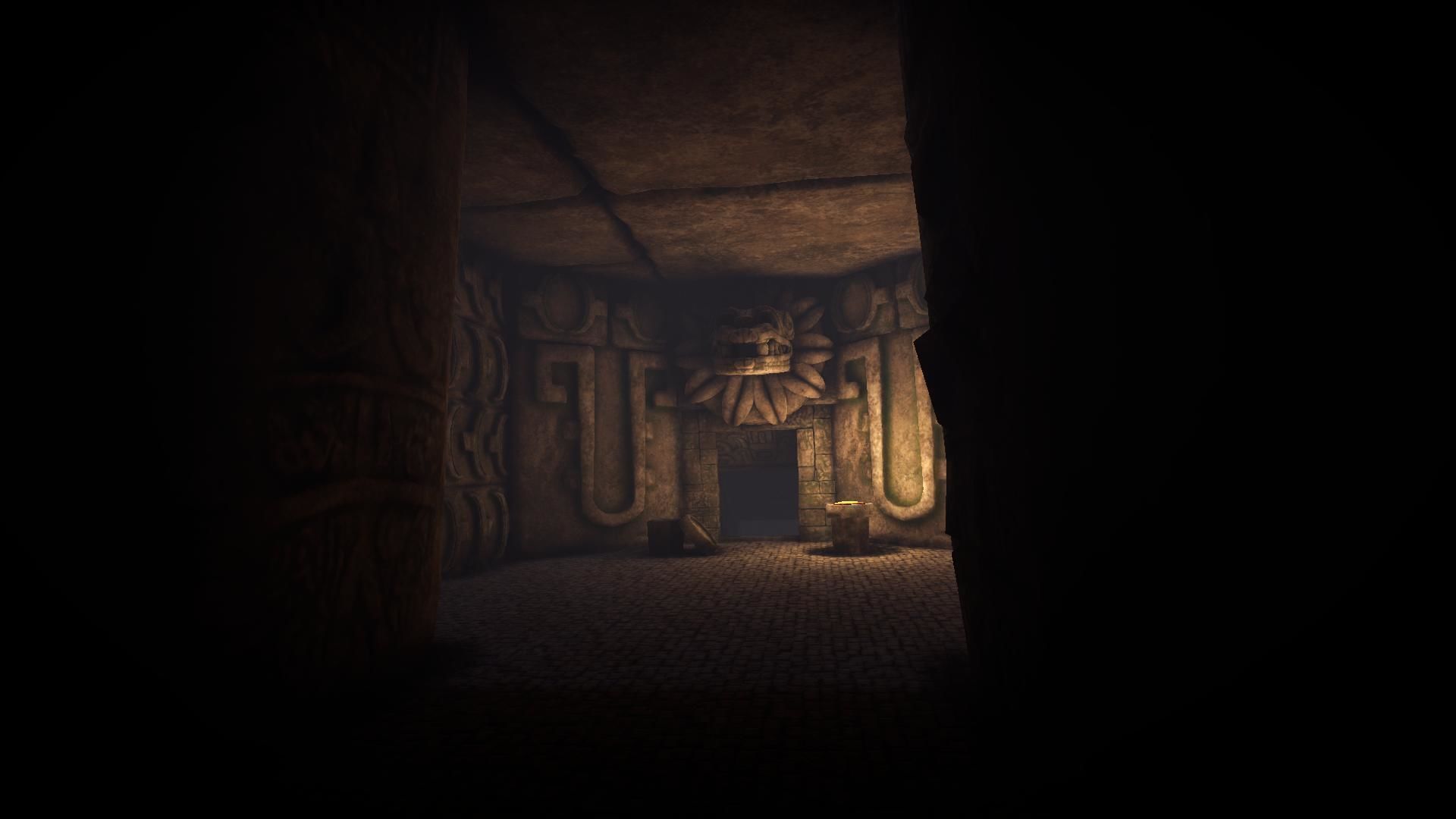 Lost Temple of the Aztecs Low-poly 3D model_28