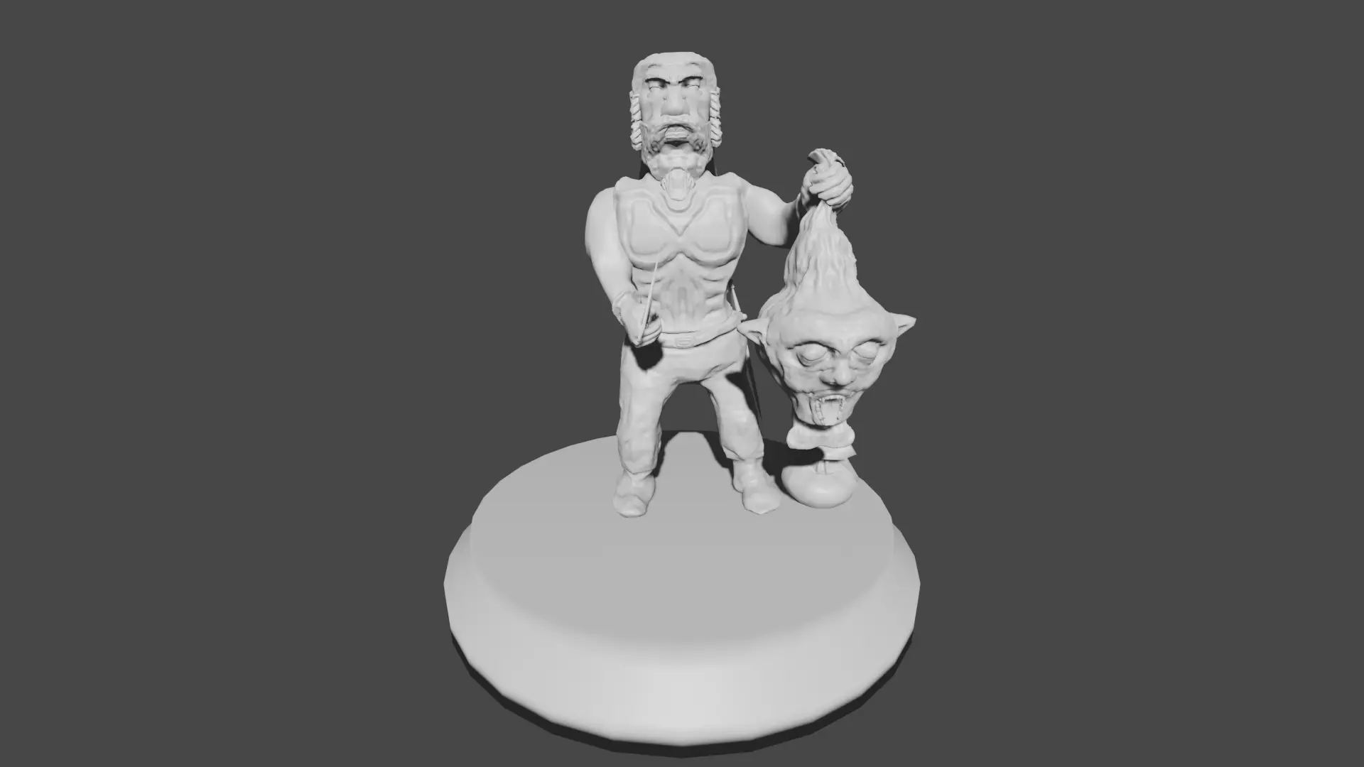 Beli the Dwarf 3D print model