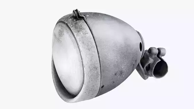 Vintage Front Bicycle Lamp