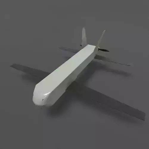 Switchblade Drone Low-poly Low-poly 3D model