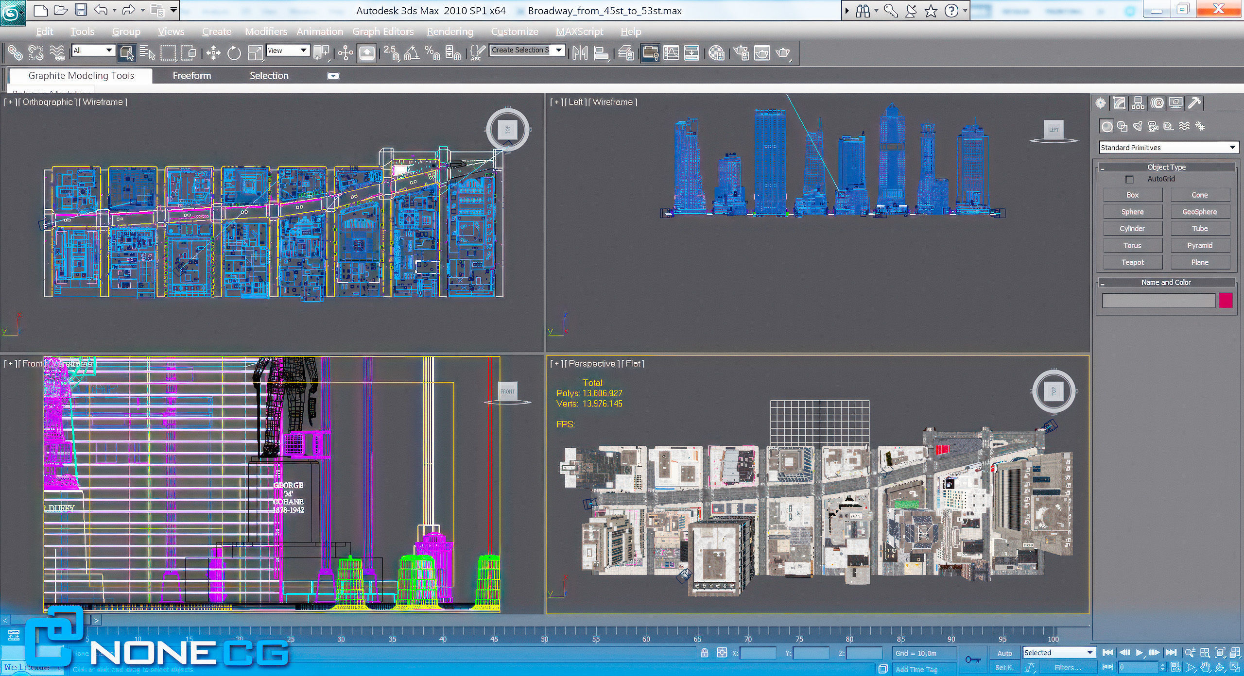 NYC Broadway V2 3D model_42