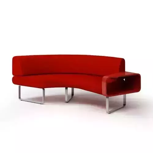 Red Modern Sofa