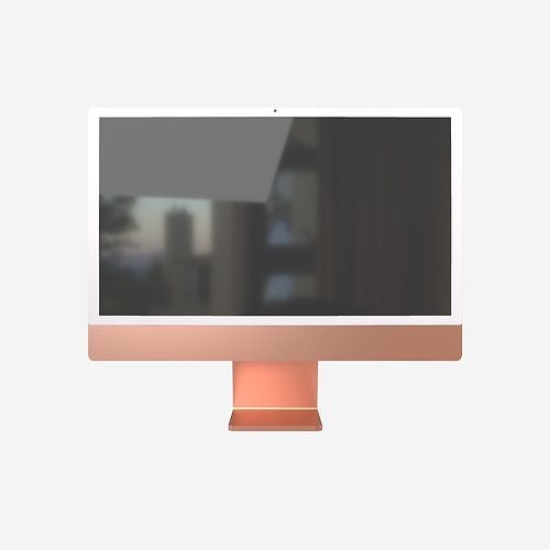 Apple imac 2021 v1 003 Low-poly 3D model