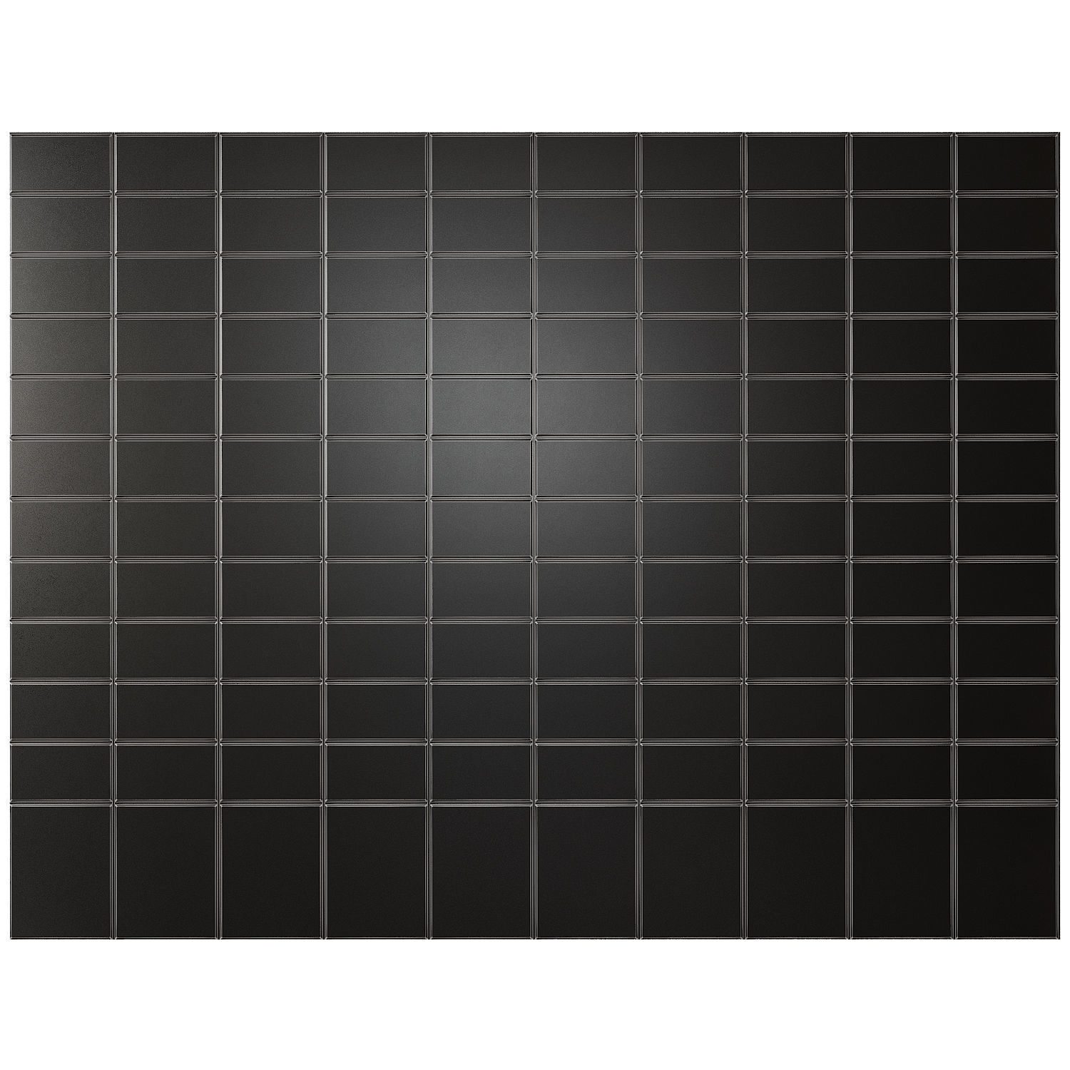 Partition 7 squares wall art 3D model_1