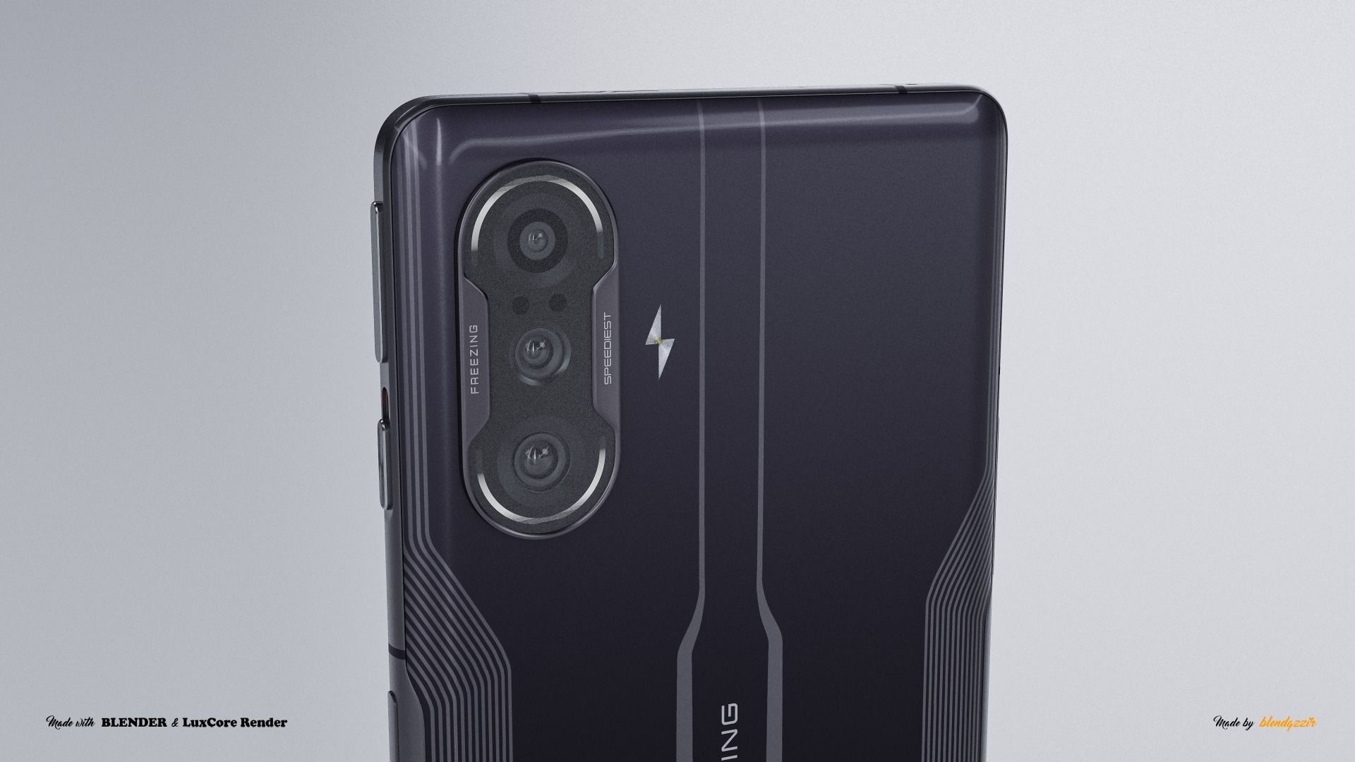 XIAOMI REDMI K40 GAMING 2021 3D model_6