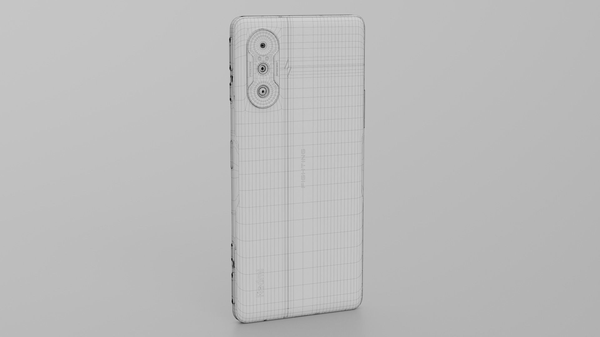 XIAOMI REDMI K40 GAMING 2021 3D model_17