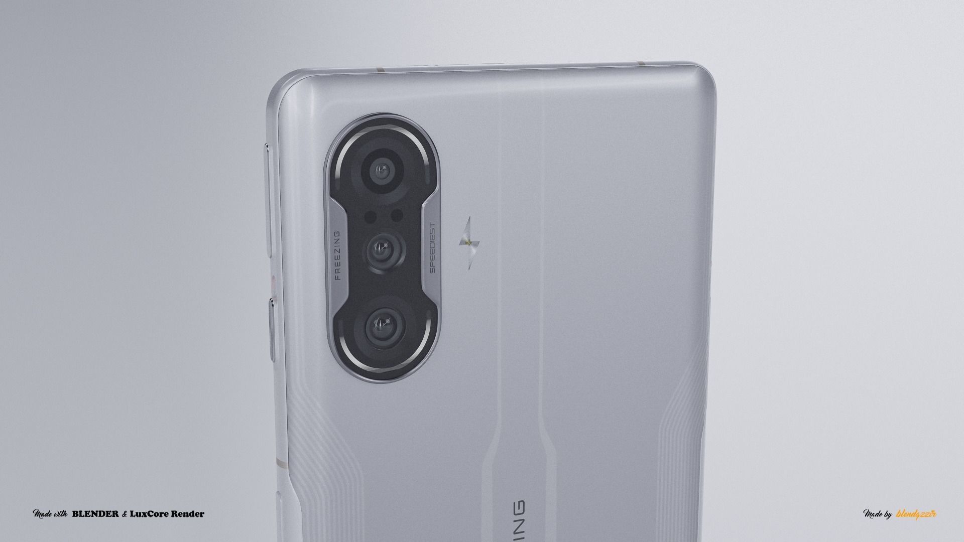 XIAOMI REDMI K40 GAMING 2021 3D model_5