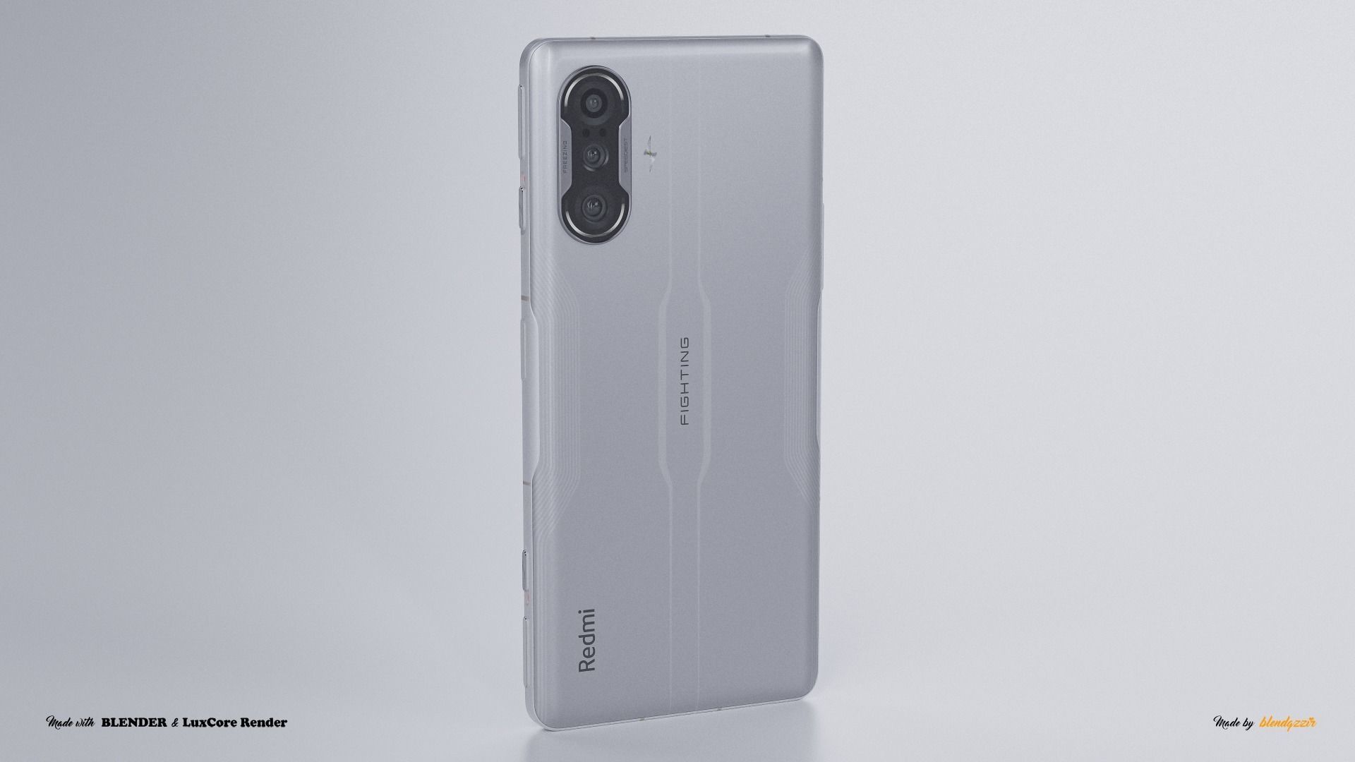 XIAOMI REDMI K40 GAMING 2021 3D model_3