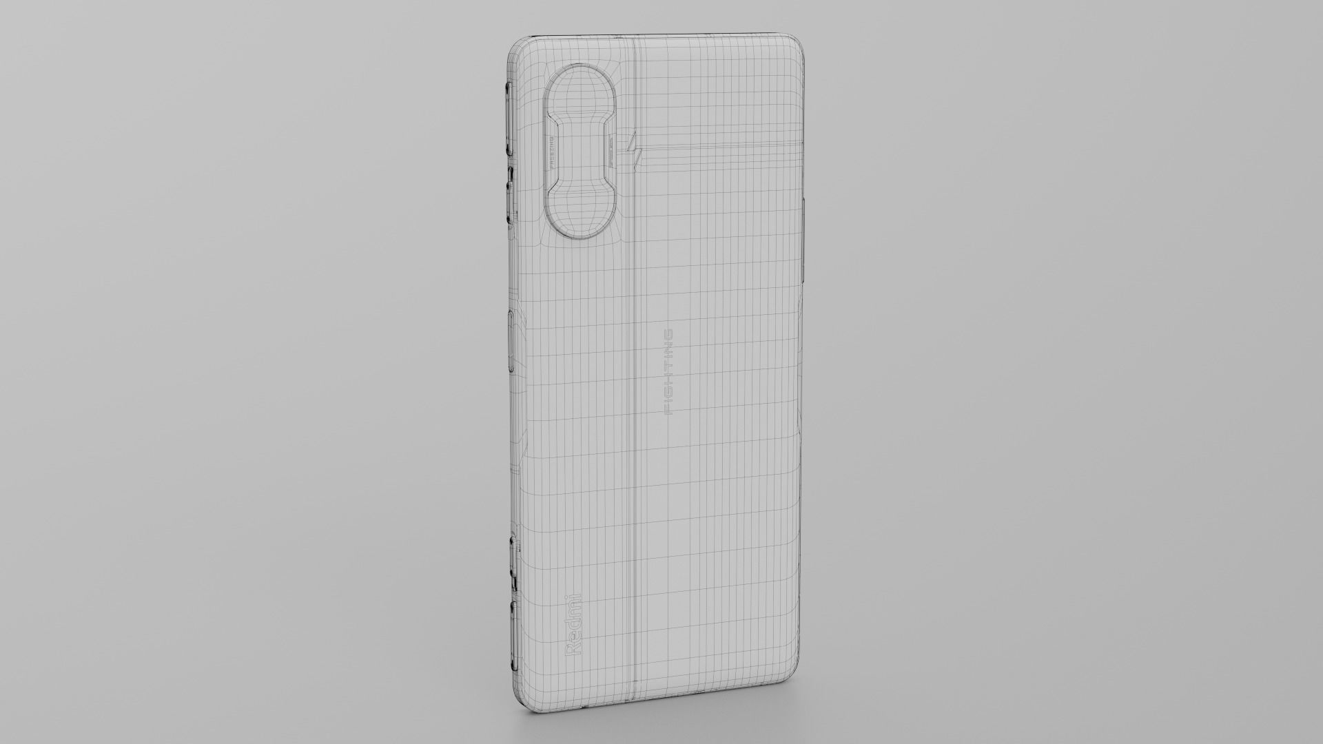XIAOMI REDMI K40 GAMING 2021 3D model_16