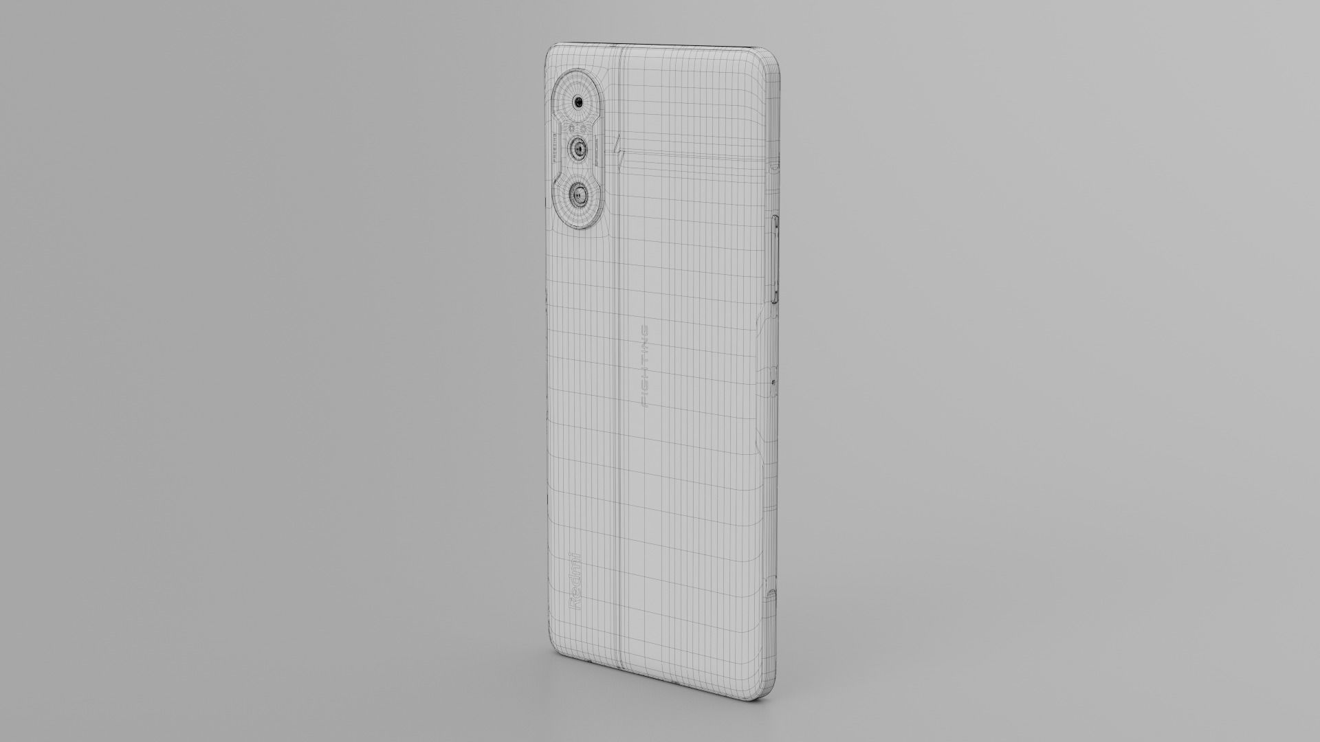 XIAOMI REDMI K40 GAMING 2021 3D model_19