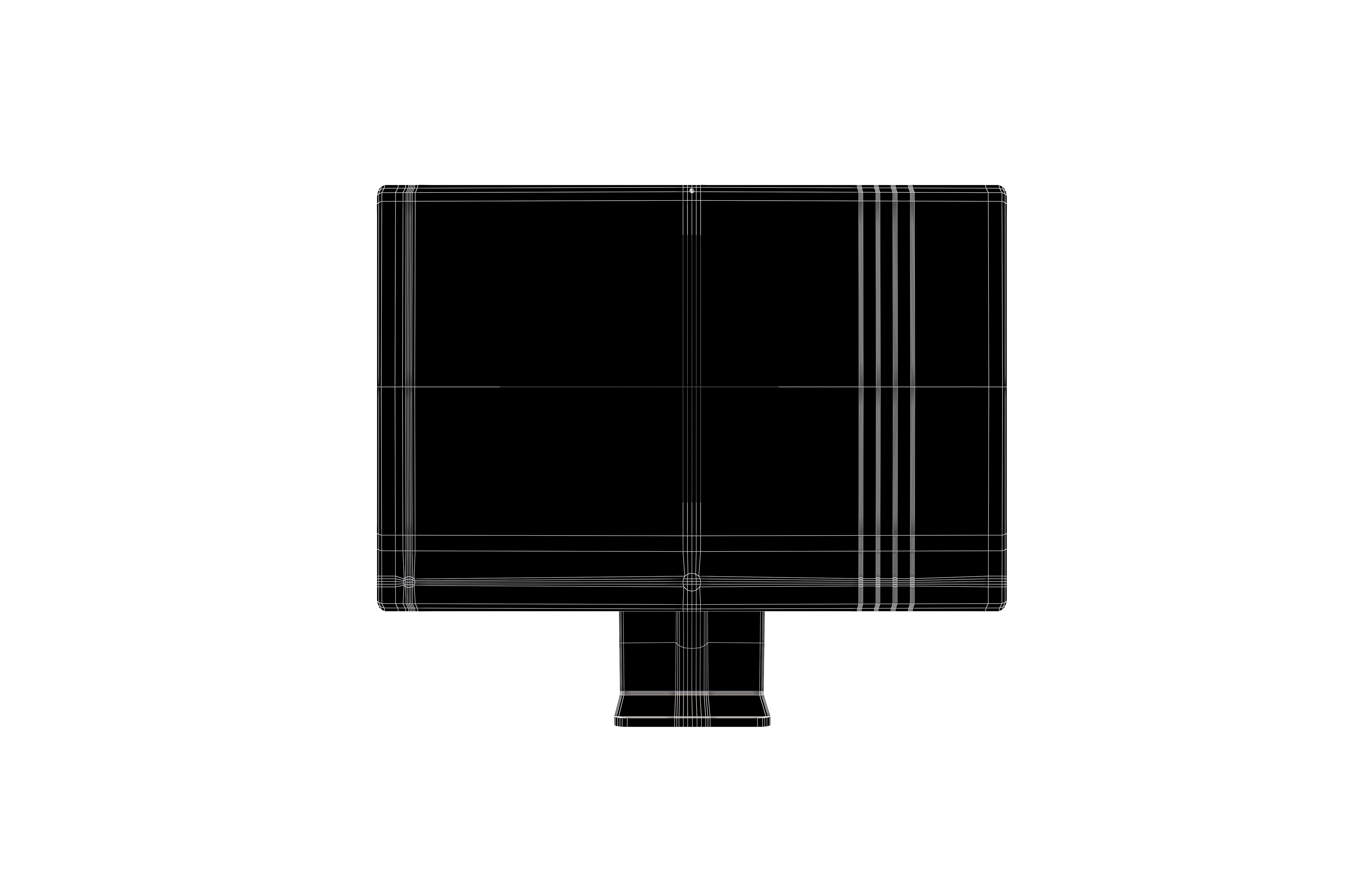 Apple imac 2021 v1 007 Low-poly 3D model_8
