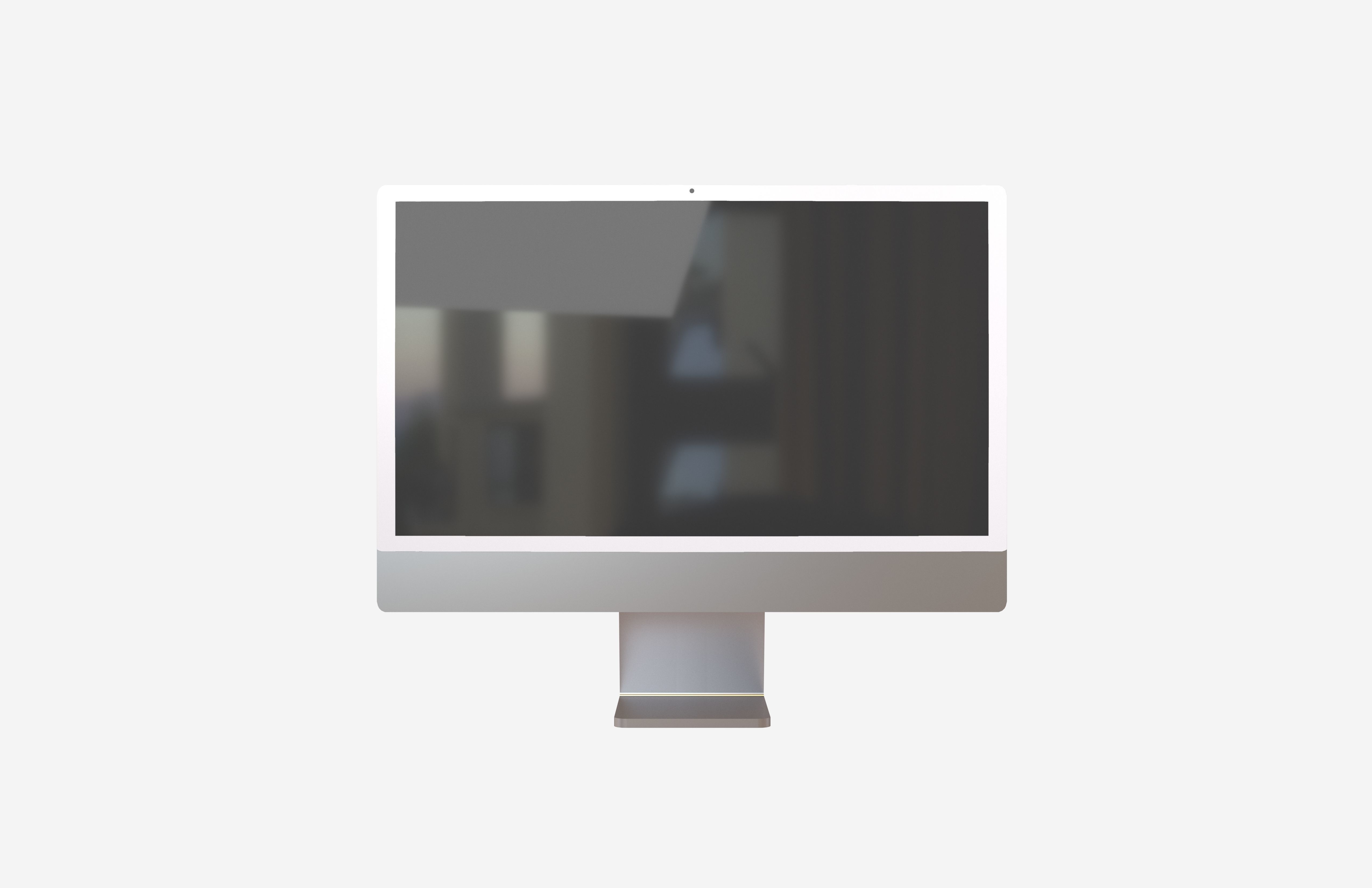 Apple imac 2021 v1 007 Low-poly 3D model_2