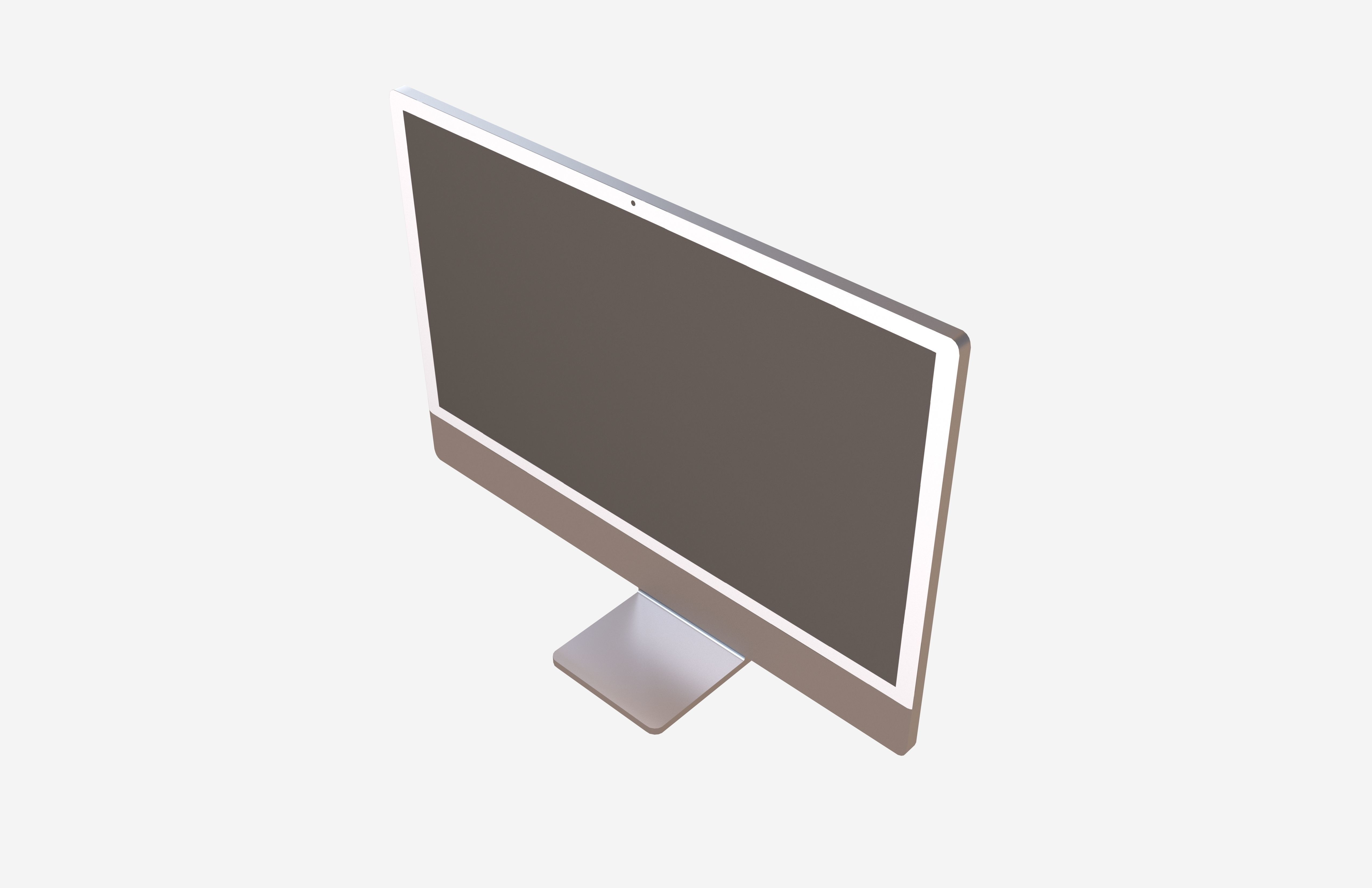 Apple imac 2021 v1 007 Low-poly 3D model_4