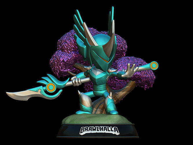 Orion Brawlhalla 3D print model