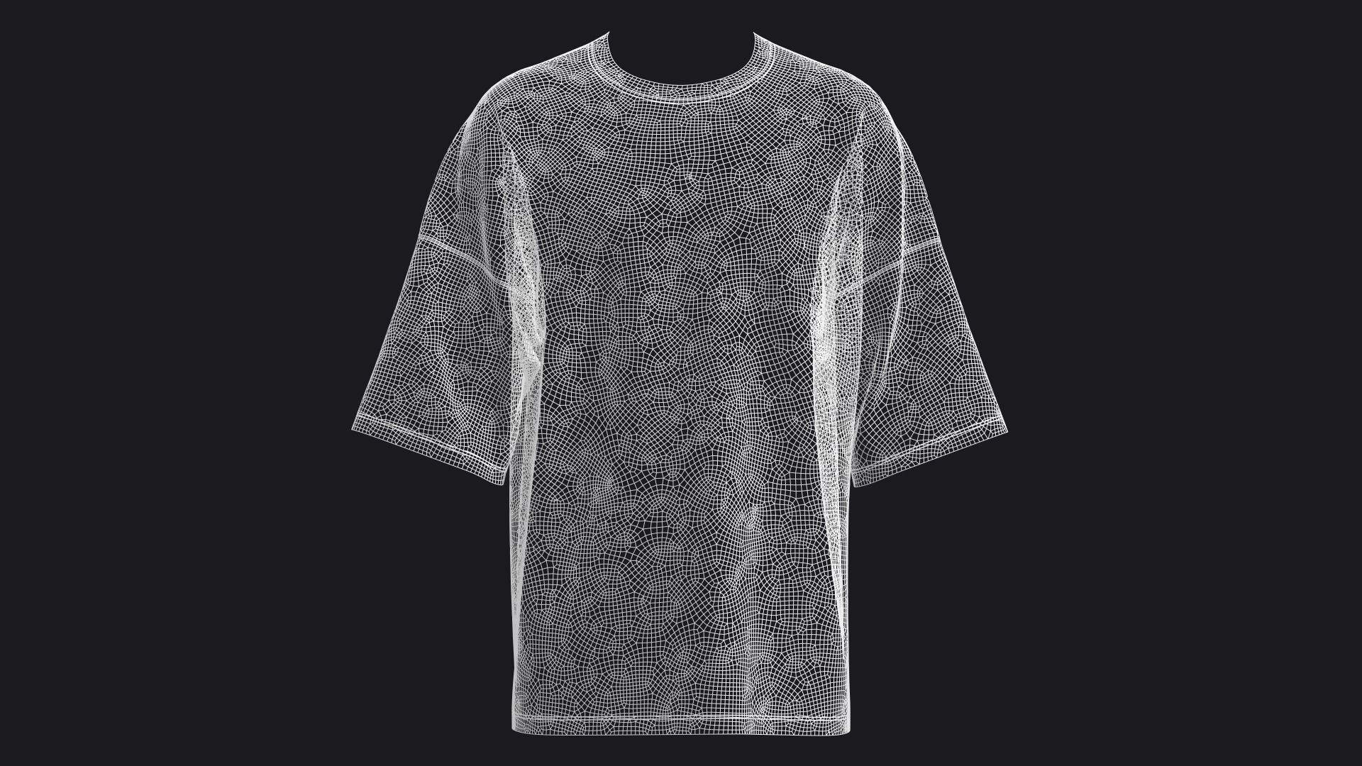 OVERSIZED T SHIRTS PACK mv2 highpoly 3D model_8