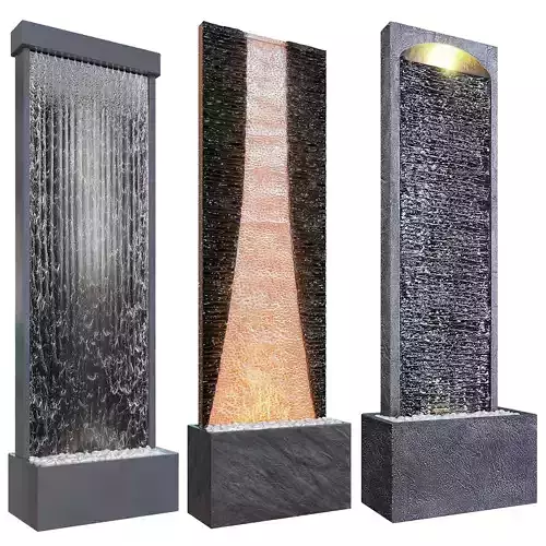 Wall watter waterfall 2