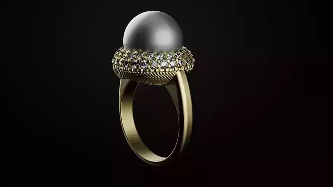  Pearl ring