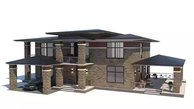 House in the Wright style