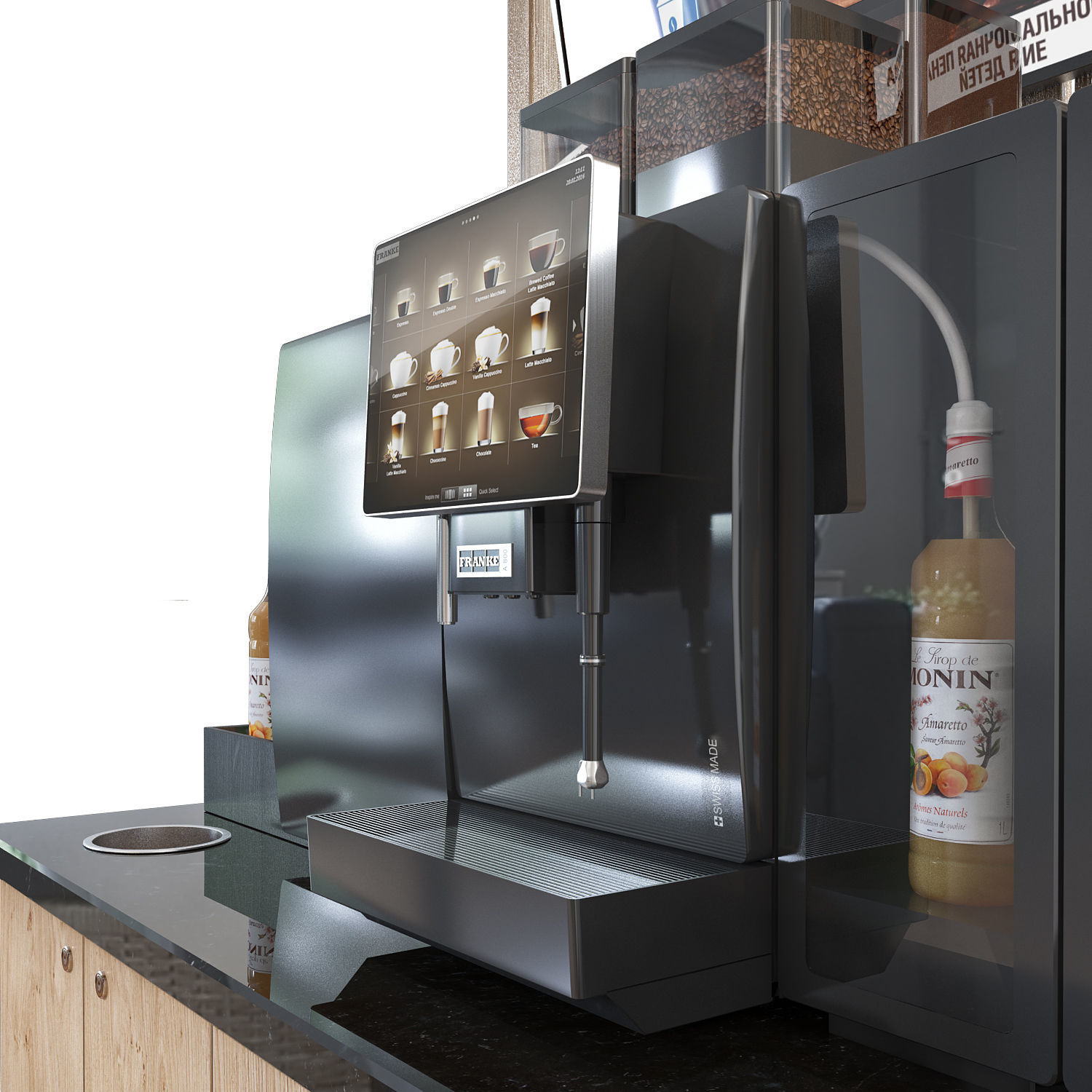 Franke coffe shop 3D model_3