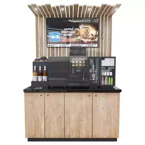 Franke coffe shop 3D model