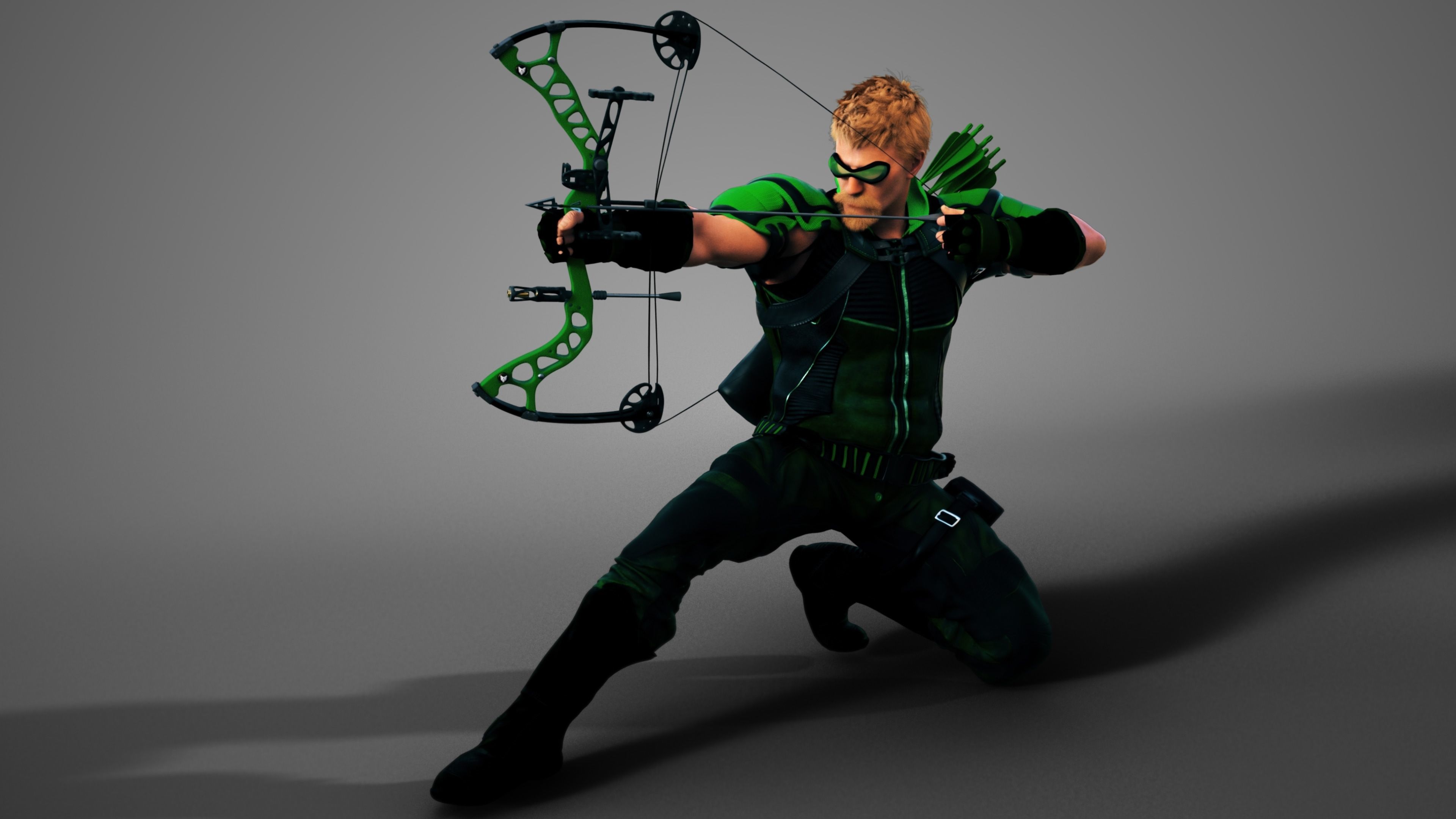 Contemporary Modern Robin Hood 3D model_2