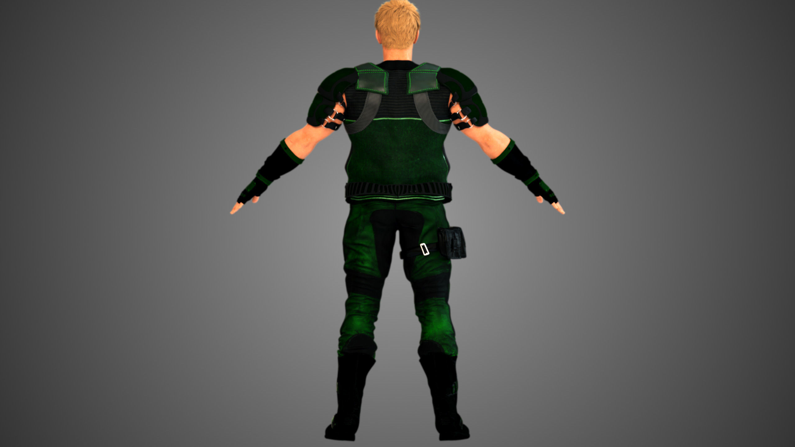 Contemporary Modern Robin Hood 3D model_20