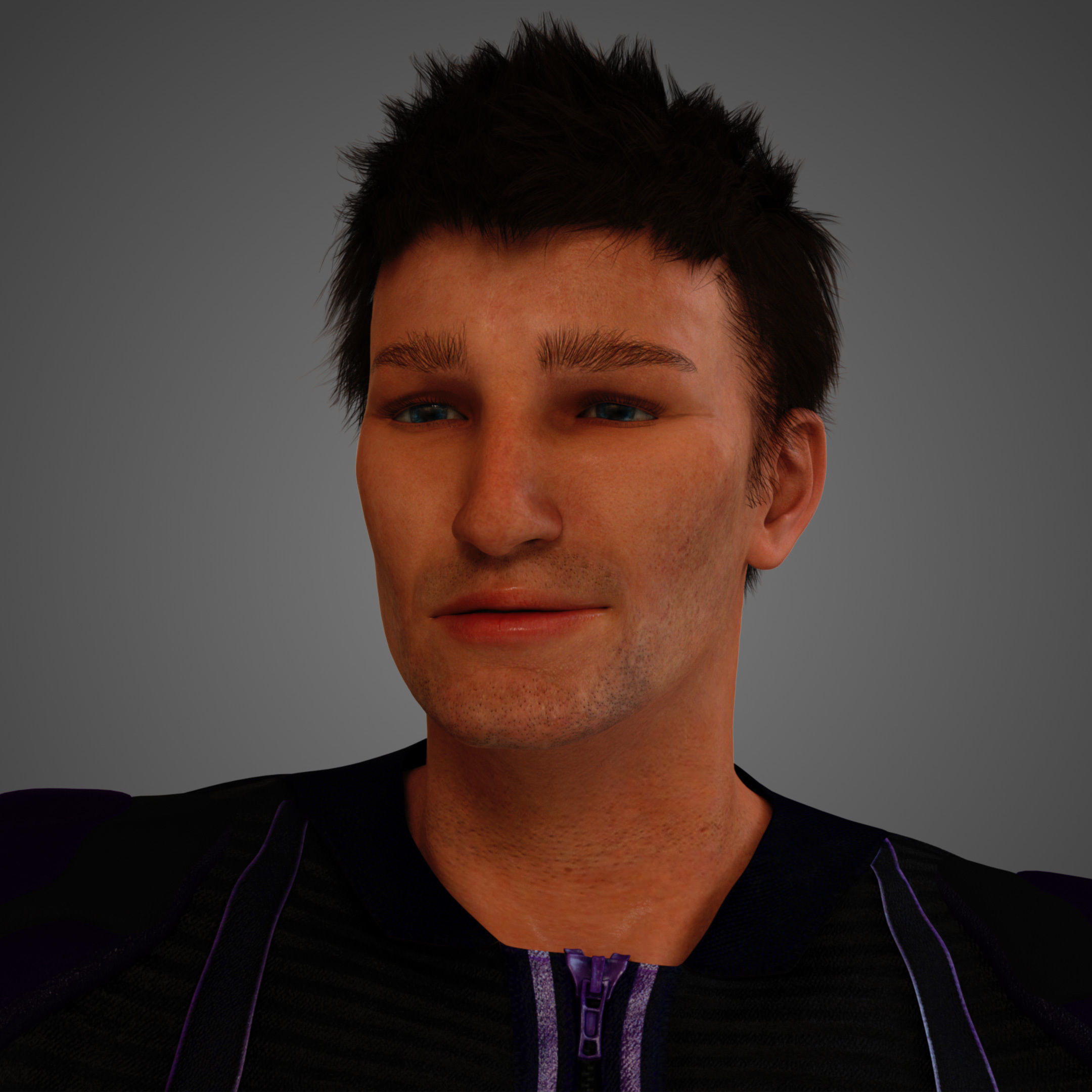 Contemporary Modern Robin Hood 3D model_28